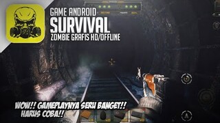 GAME ANDROID FPS OFFLINE SURVIVAL ZOMBIE - GAMEPLAY KEREN ABIS!! ( LINK DOWNLOAD )