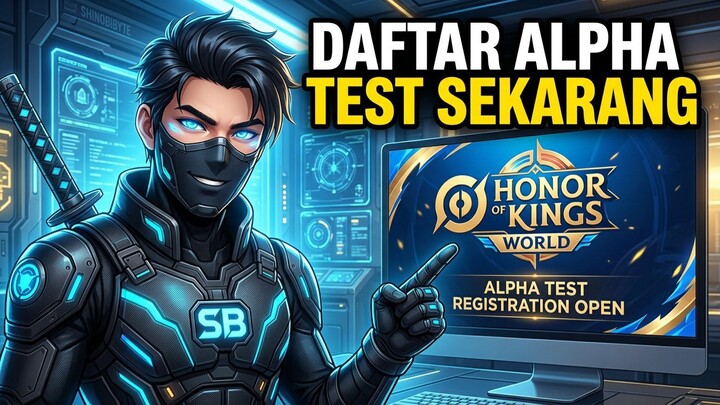 Cara Daftar Alpha Test Honor of Kings World PC!
