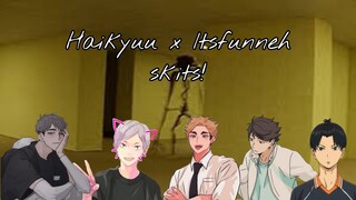 The COMEBACK! || Haikyuu x Itsfunneh skits || the backrooms