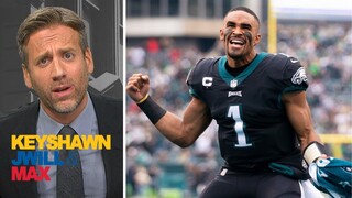 KJM | "Jalen Hurts is the lead MVP" Max Kellerman can't believe Jalen Hurts is so amazing