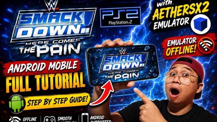 Download WWE SmackDown! Here Comes The Pain (PS2) for Android – Full Tutorial