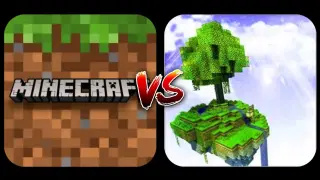 Minecraft PE VS WorldSurvival