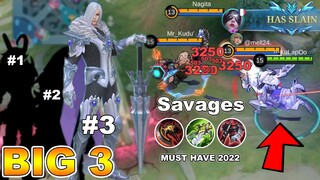 Big 3! SAVAGE! Leomord  Will Change The Game | 3 Game Changer Heroes | MLBB