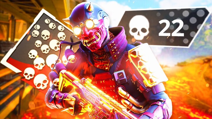 FARMING 20 KILL BADGES WITH OCTANE! (Apex Legends)