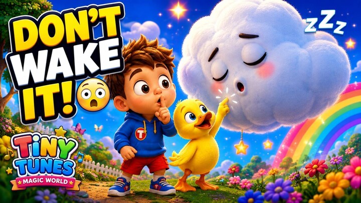 DON’T WAKE THE SLEEPING CLOUD! ☁️😱 | Funny Kids Adventure |