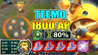 PHÁT KHÓC VỚI TEEMO 1800 AP TẠI CHẾ ĐỘ URF 2019 !