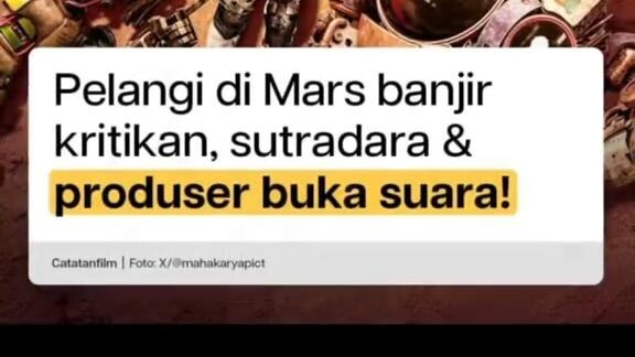 “PELANGI DI MARS” ADALAH PEMB*D*HAN ANAK-ANAK‼️