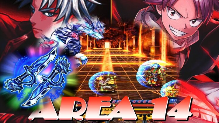 DRAGON SLAYER VS FIRE RUINS AREA 14 | GRAND SUMMONERS