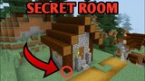 The Secret Room in Taiga Village House (Minecraft)