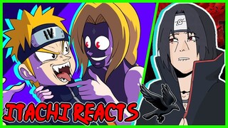 ITACHI Reacts To TSUNADE & NARUTO EPISODE 4 (a parody of naruto) 쓰나데&나루토