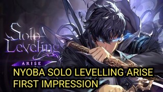 NYOBA MAIN GAME SOLO LEVELING | SOLO LEVELING: ARISE