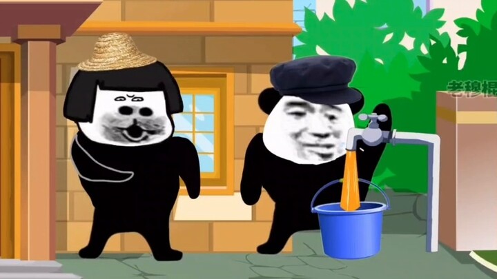Nước gần như nhấn chìm cả làng!
