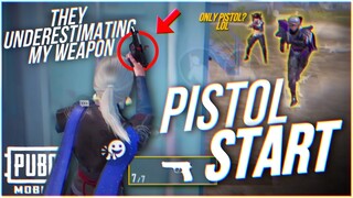 PISTOL vs ASIA SQUADS | PUBG MOBILE