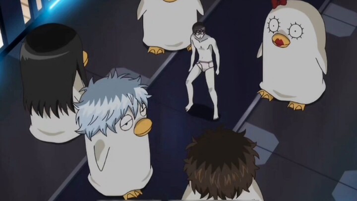 Shinpachi has no clothes and is disliked