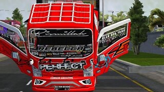 MOD BUSSID TRUK CABE PERFECT FULL DETAIL+STROBO NGALIR FULL LED KABIN || LINK MEDIAFIRE NO PW!!