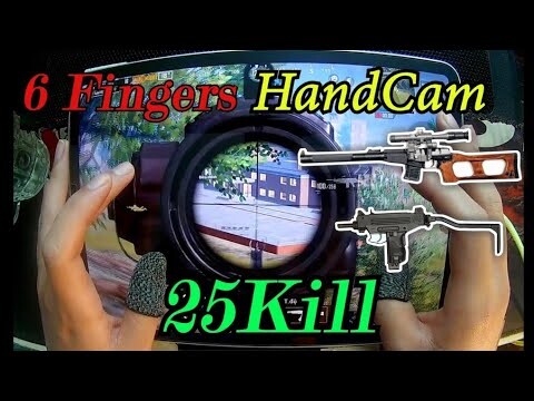 Clear Pochinki với Combo Uzi + Vss［ 25kill］［Solo Squad Show Thao Tác Tay ］HandCam l ［PUBG mobile］