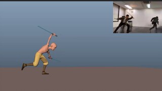 Added intermediate frames of combo animation