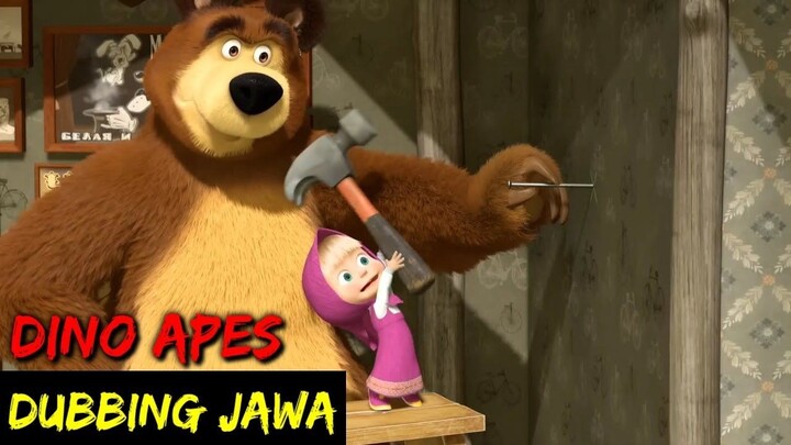 DUBBING JAWA MASHA & BEAR (dino apes)