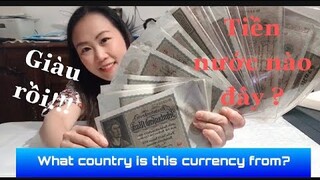 DEUSTCHE MARK CURRENCY 💴 | sưu tập tiền cổ gặp tiền độc nhất vô nhị | Cathy Gerardo