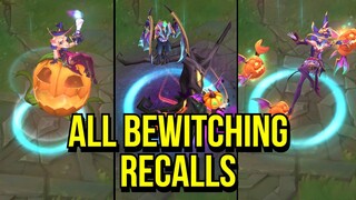 All Bewitching Recall Animations | League of Legends