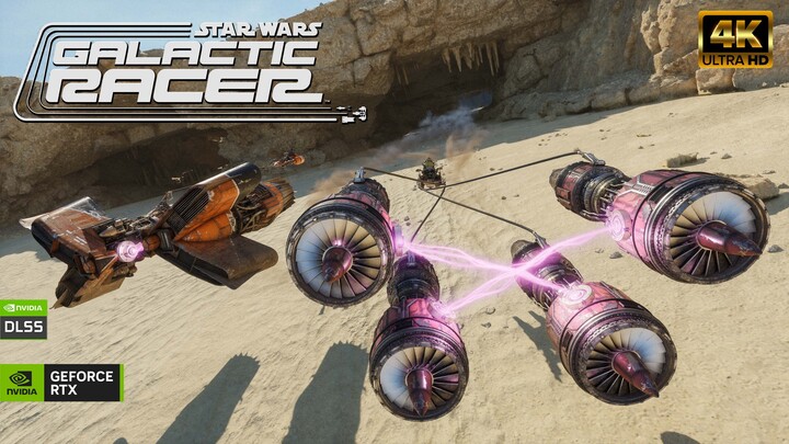 Starwars Galactic Racer - Full Galactic League + Pod Racing | Epic Settings (4k on youtube)