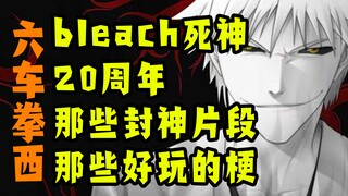 20周年了 盘点《bleach 死神》中的封神片段和好玩的梗