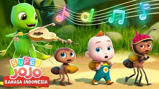 Lagu Tentang Semut & Belalang | Cerita Semut dan Belalang | Lagu Anak | Super JoJo Bahasa Indonesia