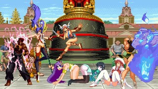 MUGEN KOF：EvilRyu Team VS Mbison Team