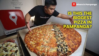 Is this the biggest pizza in Pampanga?