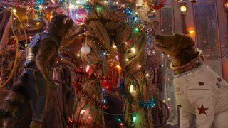 Guardians of the Galaxy Holiday Special - Rocket, Cosmo, & Groot bonus scene
