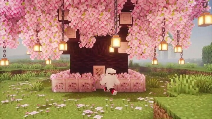 A super cozy cherry blossom treehouse—you’re sure to master it