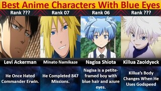 Ranked, The 25 Best Anime Characters With Blue Eyes