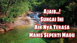 Ajaib..!! Sungai ini Terasa Manis seperti madu..