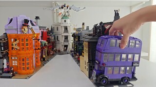 [Cá trong nước linh hồn] Tổ hợp LEGO Harry Potter Hẻm Xéo/Gringotts + Vạc Lủng + Hẻm Xéo