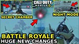 *NEW* Huge Battle Royale Changes || NIGHT MODE IN BR + NEW SECRET CHAMBER & WEATHER || Cod Mobile