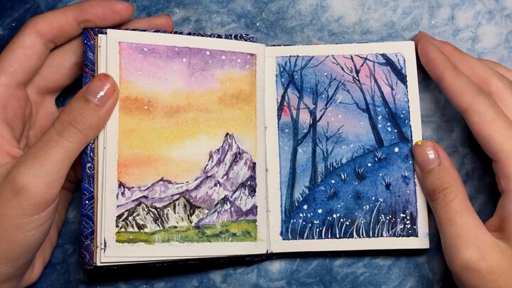 My Sketch Book Watercolors