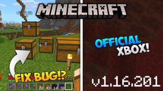 UPDATE! MCPE OFFICIAL VERSI TERBARU 1.16.201 - PESAN DARI MOJANG!? & FIX BUGS!