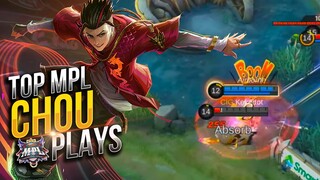 MPL "CHOU GODS" TOP PLAYS | MPL-PH SEASON 7