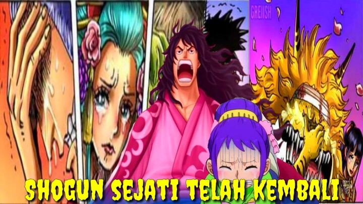 MOMEN MOMONOSUKE BAKAR SEMANGAT RAKYAT WANO. SUMPAH SAMPE NYESEK!! LUFFY BANGUN, PESTA BESAR DIMULAI