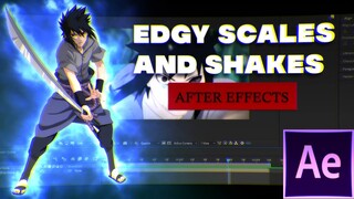 BEST EDGY SCALE AND SHAKE TUTORIAL | Adobe After Effects AMV Tutorial