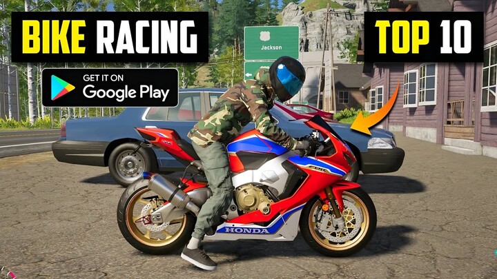 Top 10 Most Realistic BIKE RACING Games for Android l Best Bike Games For Android l bike game