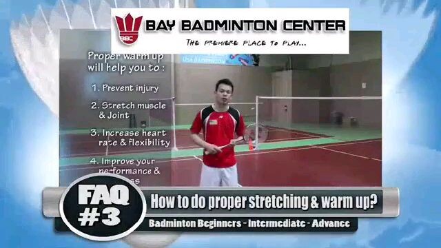 Another tutorial in badminton
