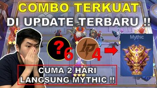 COMBO TERKUAT DI UPDATE TERBARU INI !! CUMA 2 HARI LANGSUNG MYTHIC !! COMBO MAGIC CHESS TERKUAT 2024