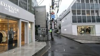 Tokyo rainy day walk in June 2024 4K Shibuya