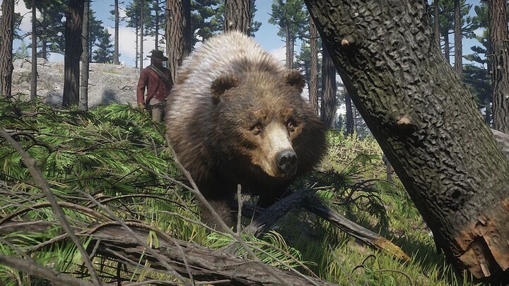 [Red Dead Redemption 2] Will animals be killed by felled trees?