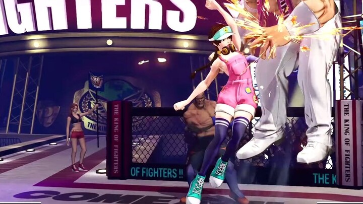 The King of Fighters 15: Sakazaki Yuri · SNK Female Boss Brawl MOD with Fancy Combo Techniques