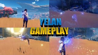 Yelan Gameplay in Genshin Impact
