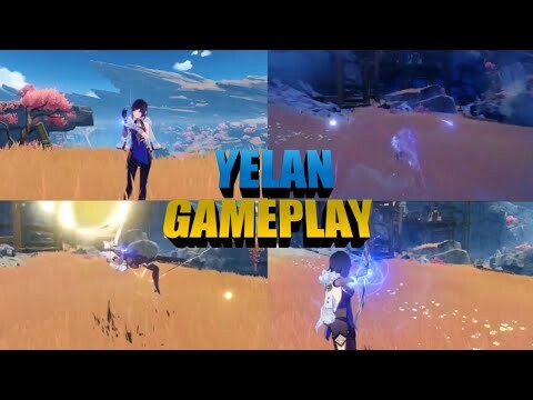 Yelan Gameplay in Genshin Impact