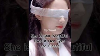 She is still beautiful even if her eyes are closed#chinesedrama #zhaoliying #yangmi #dilrabadilmurat