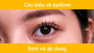 Các kiểu vẽ eyeliner #meolamdep